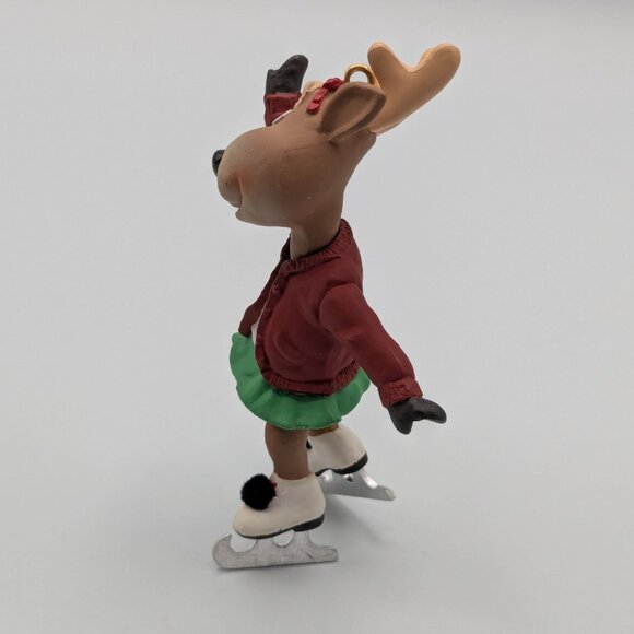 Hallmark Keepsake Reindeer Champs Dancer 1987, 2nd in the Reindeer Champs Series - Picture 6 of 11